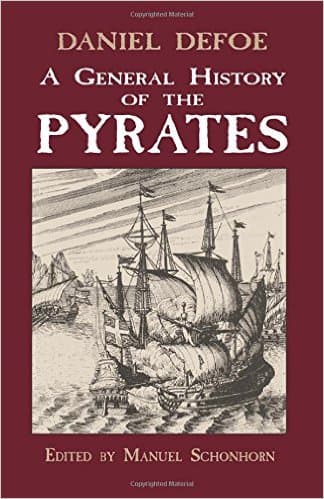 Book cover for A General History of the Pyrates by Daniel Defoe