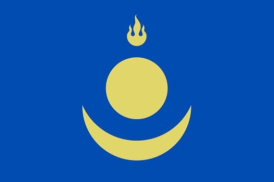 The flag of the Mongol Empire.
