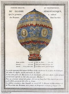 The First Hot Air Balloon