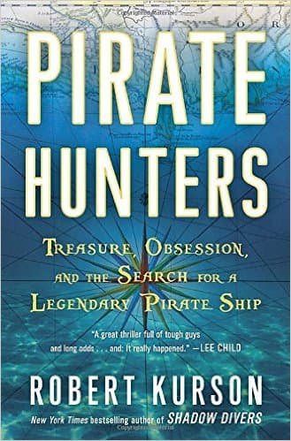 Book cover of Pirate Hunters by Robert Kurson