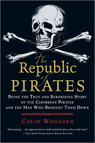 Book cover for The Republic of Pirates by Colin Woodard