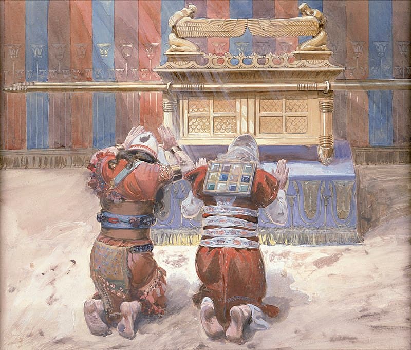 The Ark of the Covenant, a legendary lost treasure