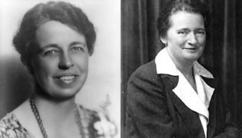 Eleanor Roosevelt and Lorena Hickok