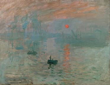 <i>Impression, Sunrise</i> by Claude Monet