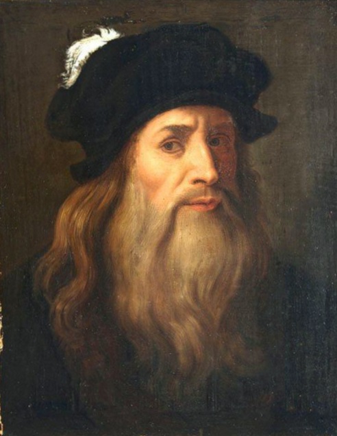 Portrait of Leonardo da Vinvi