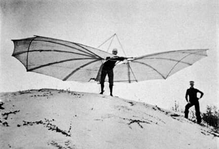 first hang glider norwegian navrestad