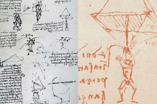 leonardo da vinci sketches of war inventions