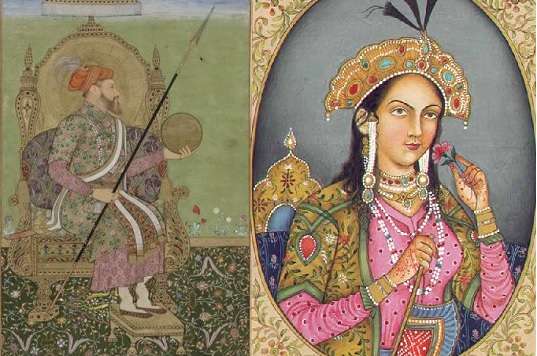 Shah Jahan and Mumtaz Mahal