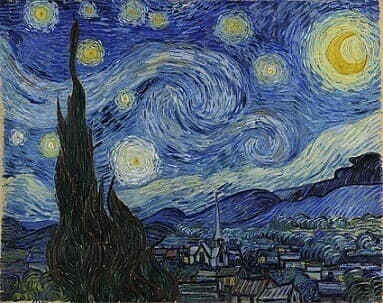 <i>Starry Night</i> by Vincent van Goth