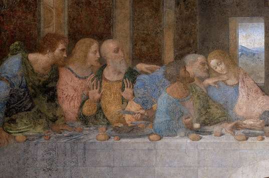 The <i>Last Supper</i> by Leonardo da Vinci