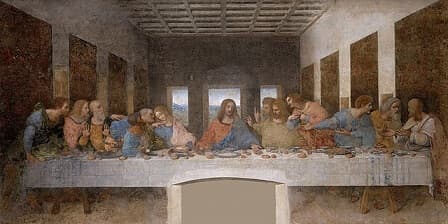 <i>The Last Supper</i> by Leonardo da Vinci
