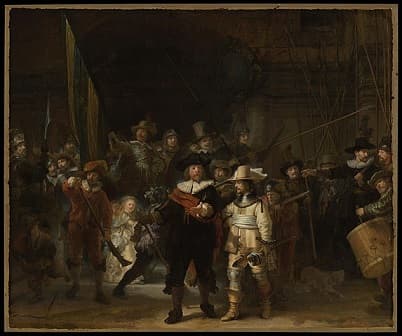 <i>The Night Watch</i> by Rembrandt
