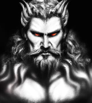 Image of Týr, the Norse god of war and justice.
